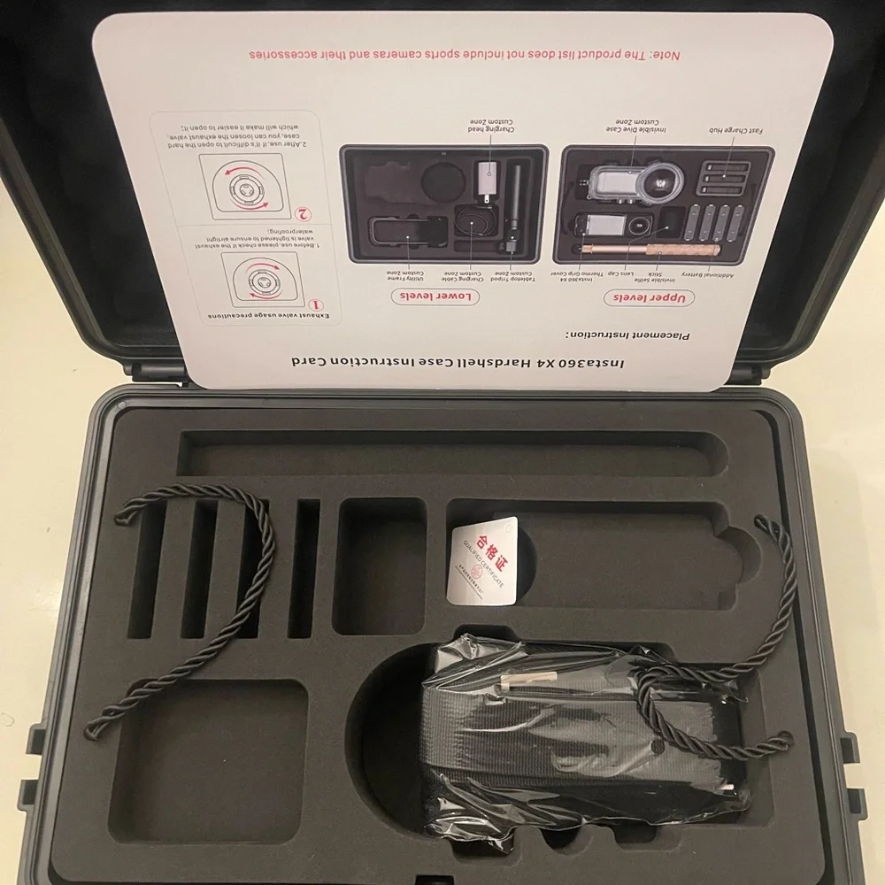 Tomat Insta360 X4 Camera Waterproof Hard Carrying Case